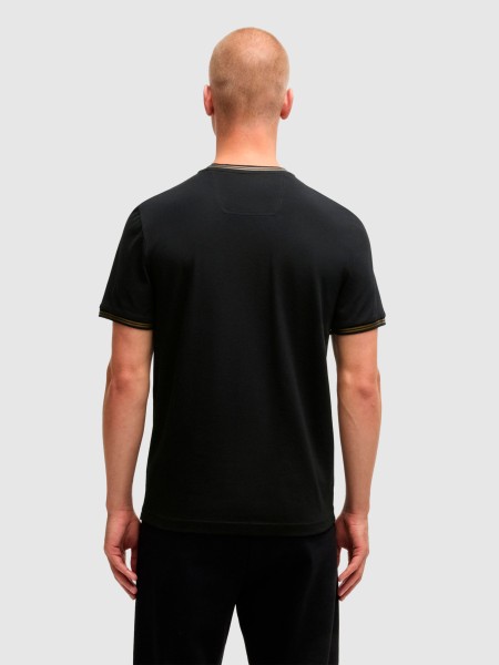 T-Shirt Masculin Boss Green