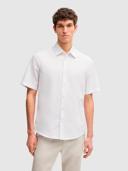 Camisas Homem Boss Orange