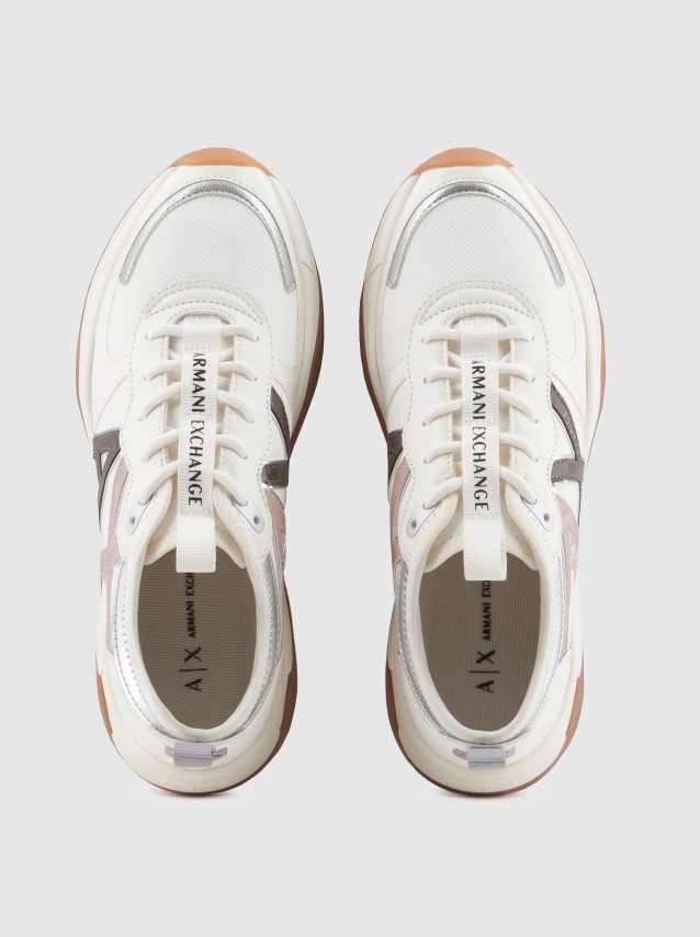 armani exchange trainers womens
