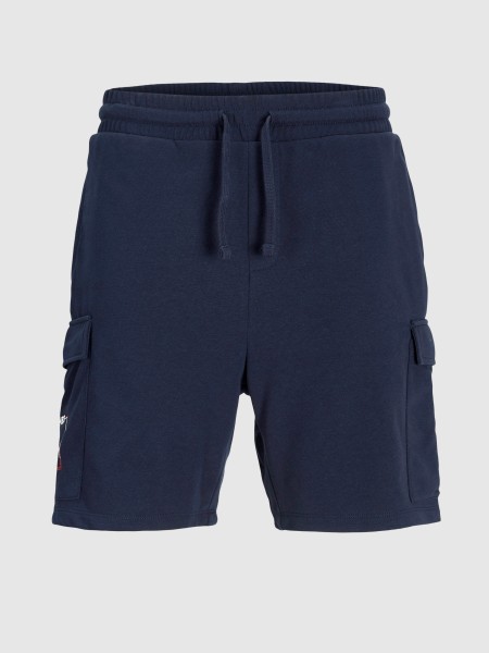 Calcao Homem Jpstkane Script Sweat Shorts Lng Jack & Jones Calcao Homem Jpstkane Script Sweat Shorts Lng Jack & Jones