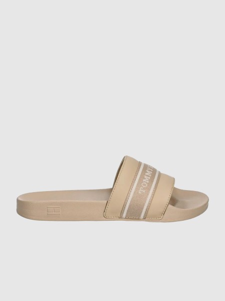 Chinelos Mulher Hilfiger Poolside With Webbing Tommy Jeans