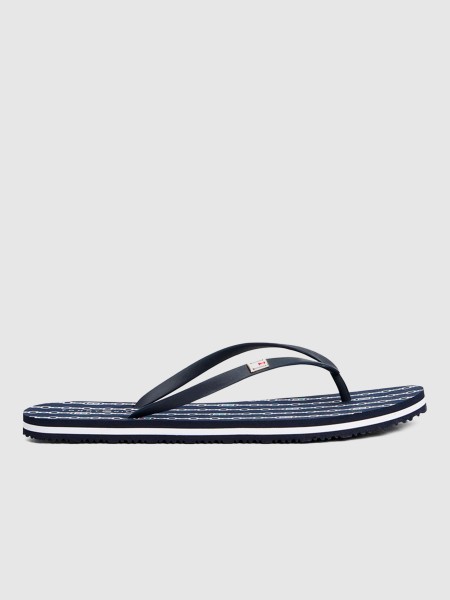 Chinelos Mulher Hilfiger Strap Beach Sandal Tommy Jeans