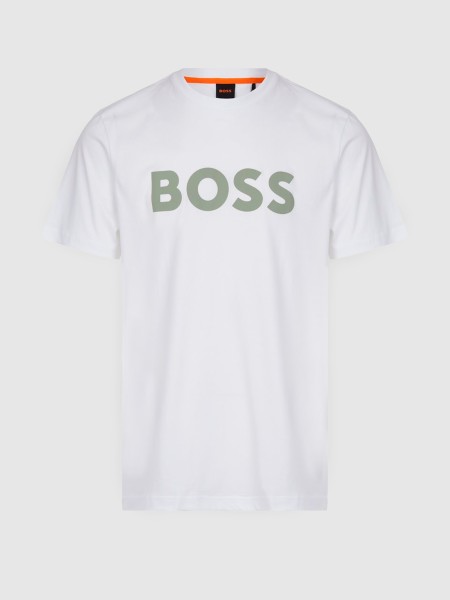 T-Shirt Masculin Boss Orange