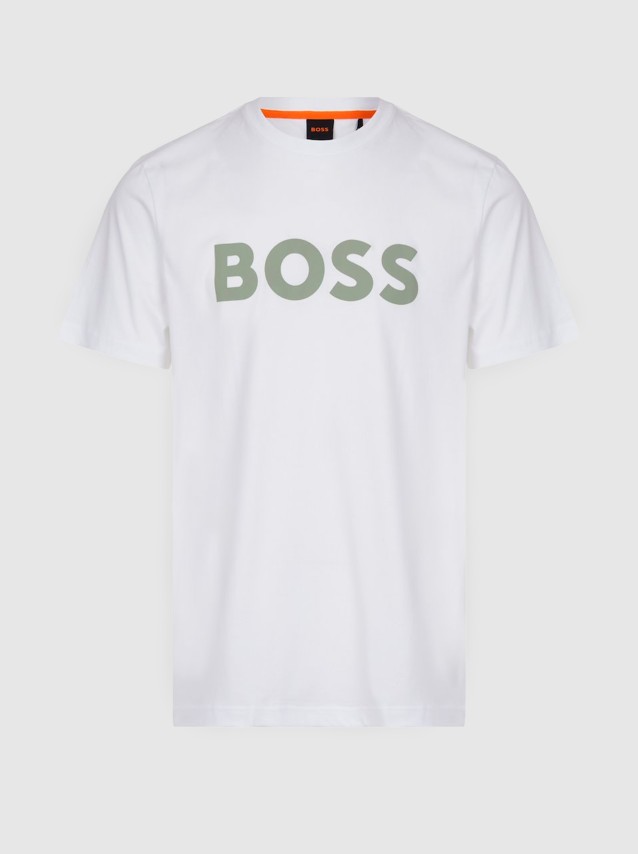 T-Shirt Male Boss Orange