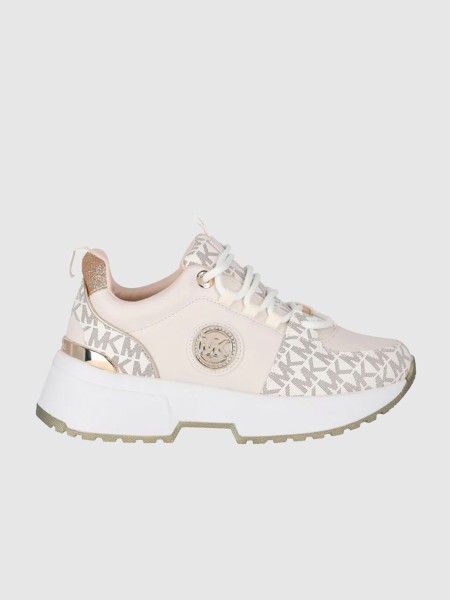 Sapatilhas Menina Cosmo Logo Michael Kors Kids Sapatilhas Menina Cosmo Logo Michael Kors Kids