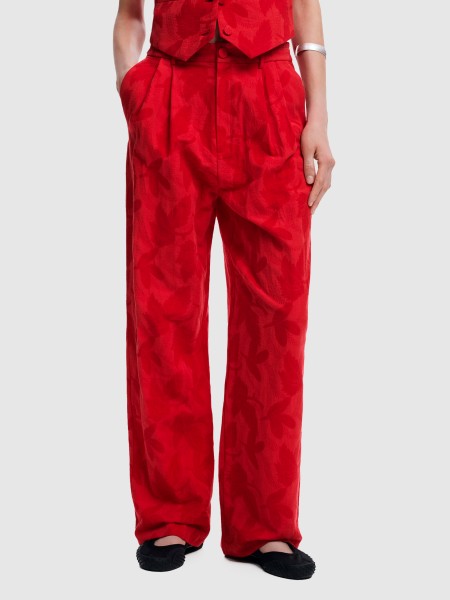 Calca Mulher Pant_Suitrojo Desigual
