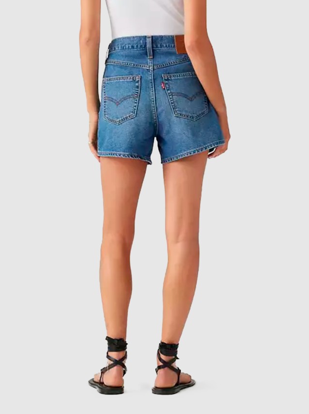 Pantalones Cortos Femenino Levis