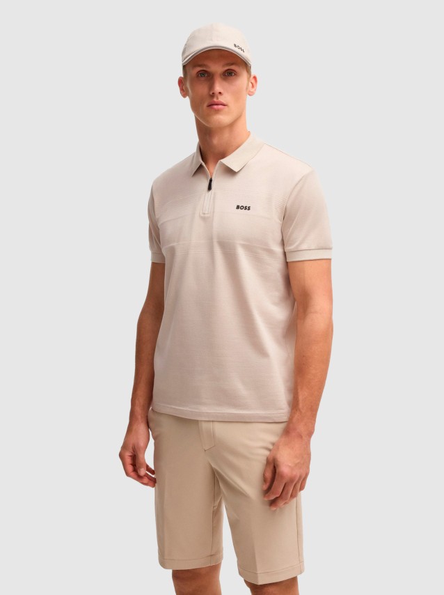 T-Shirt Masculin Boss Green