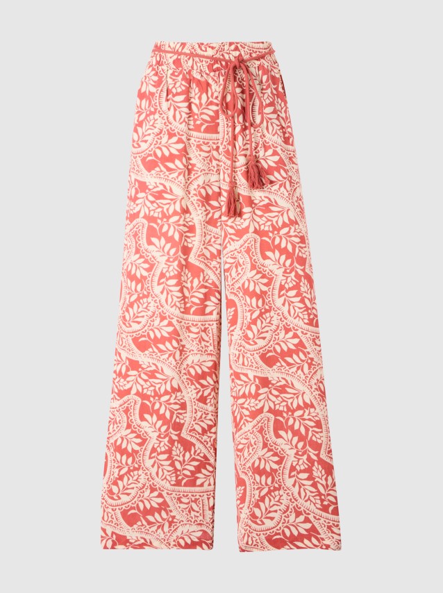 Calca Mulher Vmbali Hw Wide Pants Wvn Btq Ga Vero Moda