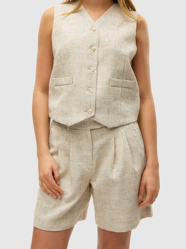 Pantalones Cortos Femenino Vero Moda