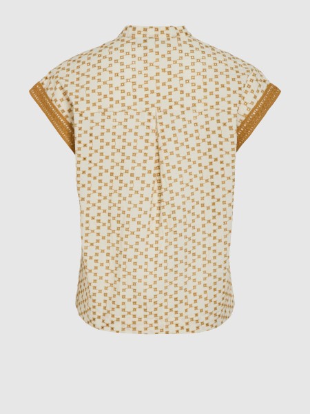 Tops Mulher Visumira V-Neck Cp Top Vila