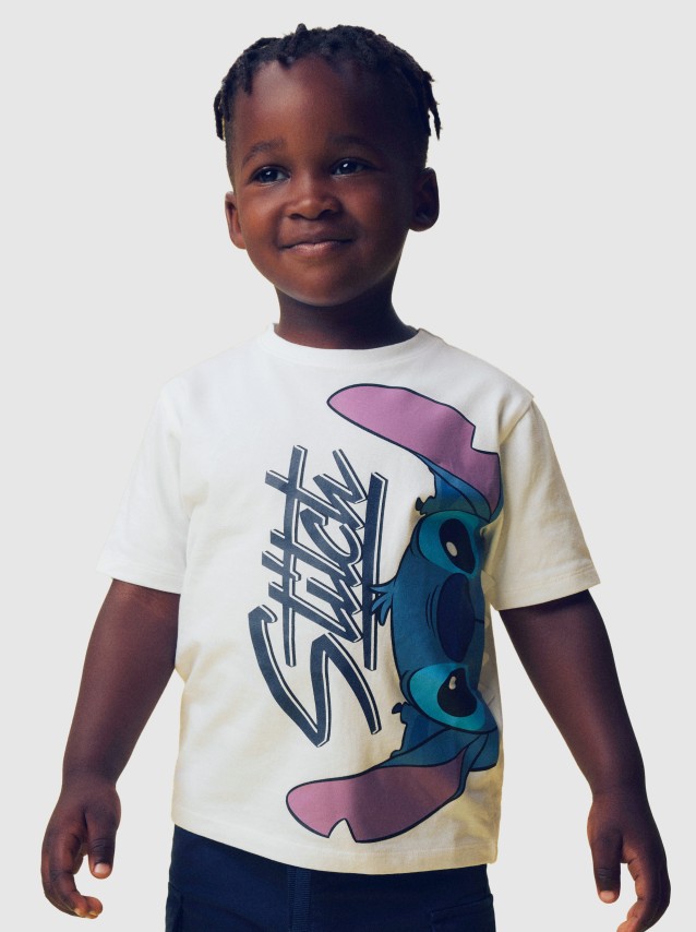 T-Shirt Menino Nmmanwit Stitch Nreg Ss Top Wdi Name It