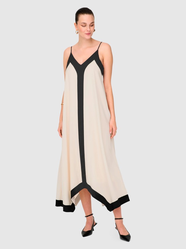 Vestidos Mulher Onldiana Life Strap Long Dress Wvn Only