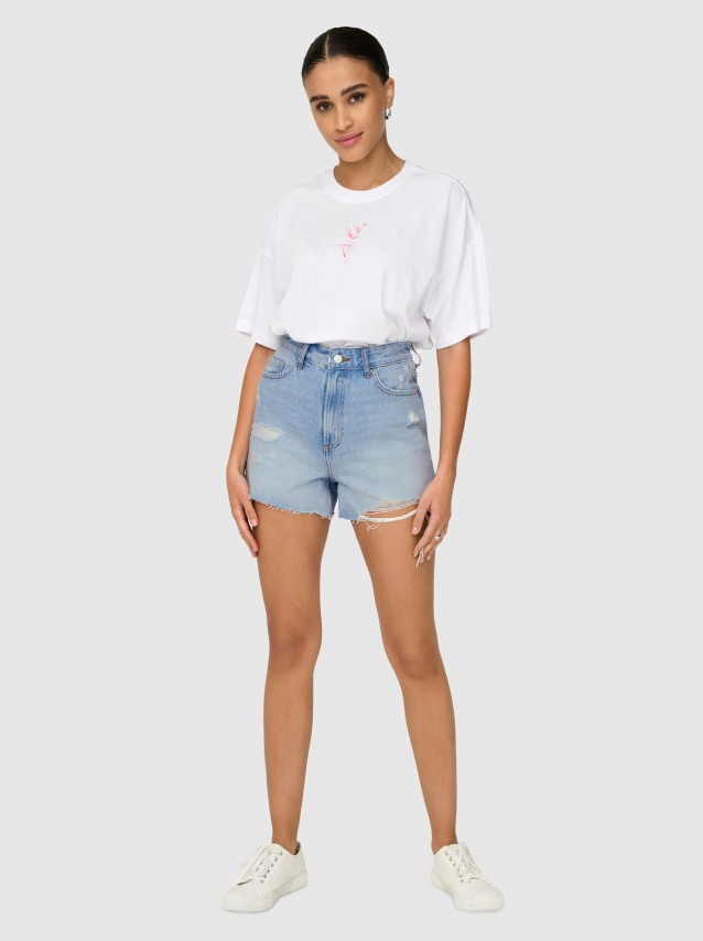 Pantalones Cortos Femenino Only