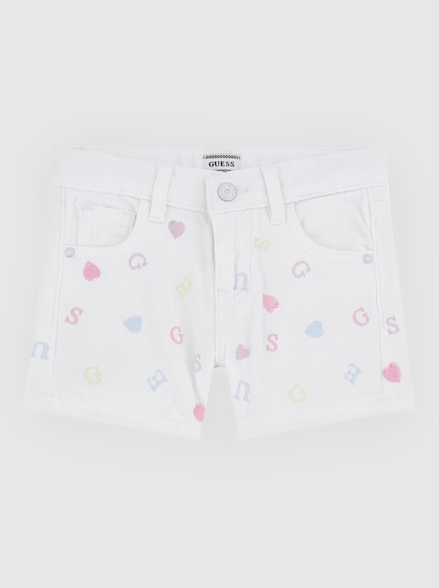 Pantalones Cortos Femenino Guess Kids