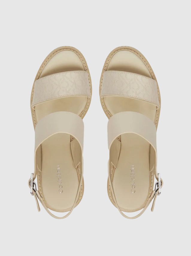 Mulher Wedge Sandal 70 - Jacq Calvin Klein Footwear