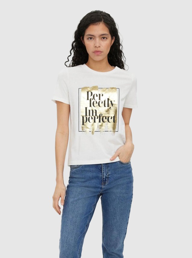 Camiseta Femenino Vero Moda