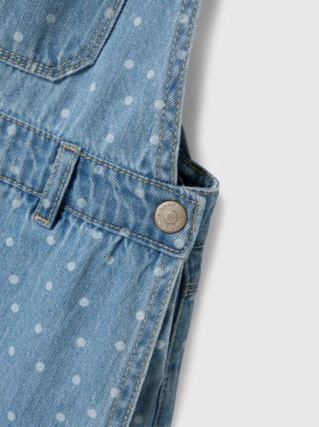 Jardineira Menina Nmfjuliana Dnm Skortall 9002-Ov J Name It