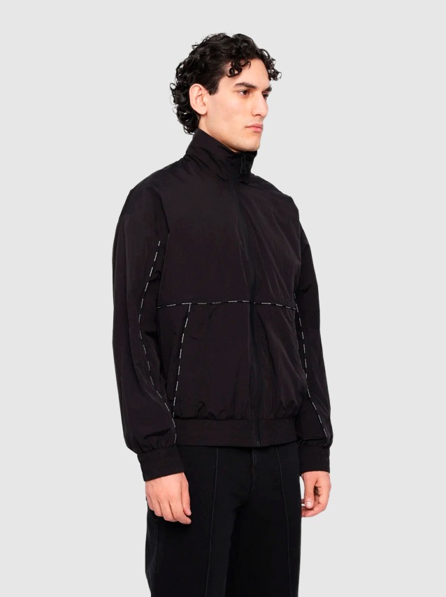 Casaco Homem 78Up411 Piping Logo  Jacket Versace