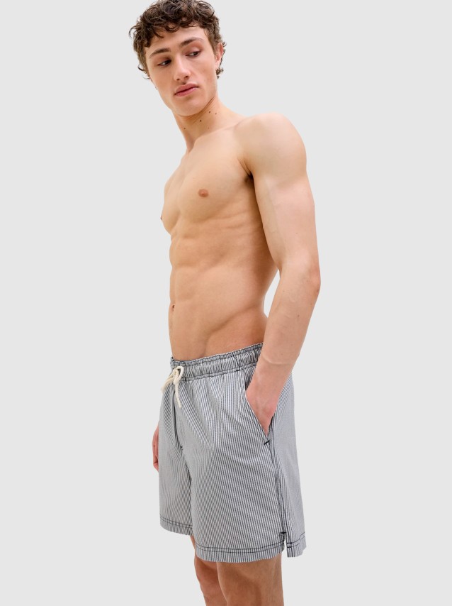 Homem Jpstmaui Jjswim Seersucker Akm Sn Jack & Jones