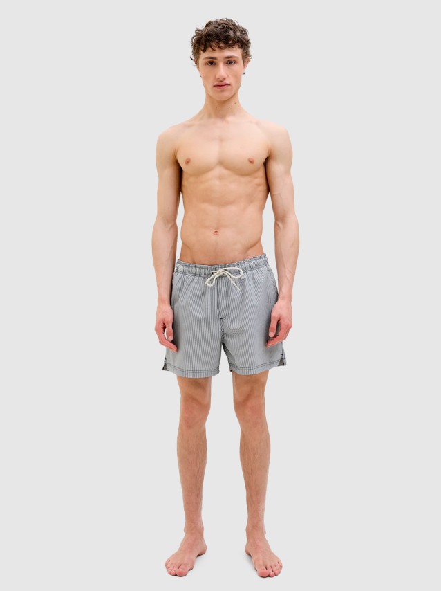 Homem Jpstmaui Jjswim Seersucker Akm Sn Jack & Jones