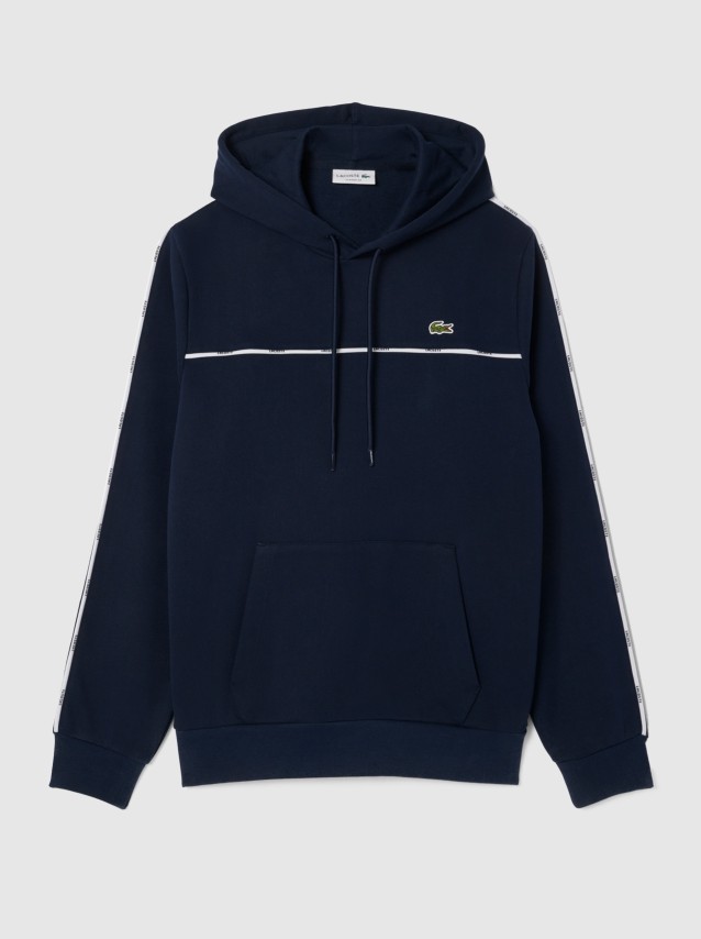 Camisola/sweater Homem Classic Fit Lacoste Trim Hoodie Lacoste