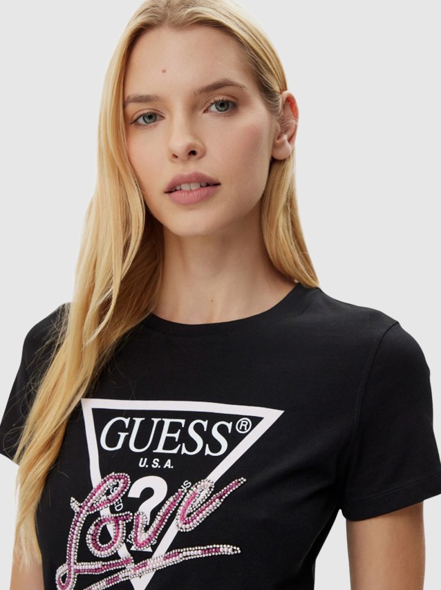 T-Shirt Mulher Triangle Guess