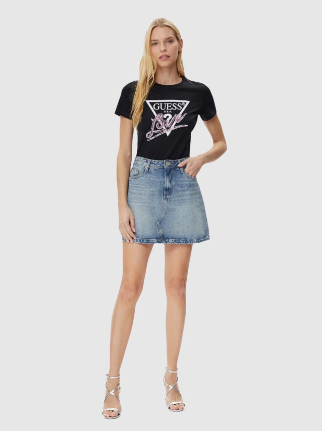 T-Shirt Mulher Triangle Guess