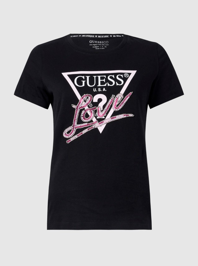 T-Shirt Mulher Triangle Guess
