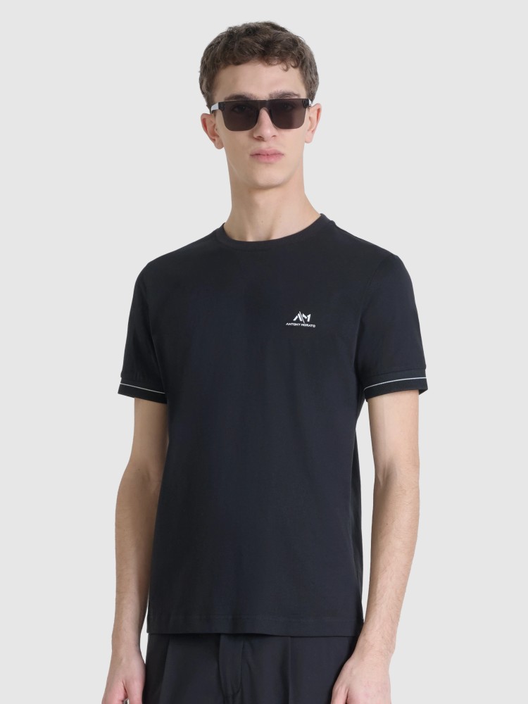 T-Shirt Masculin Antony Morato Noir Forte