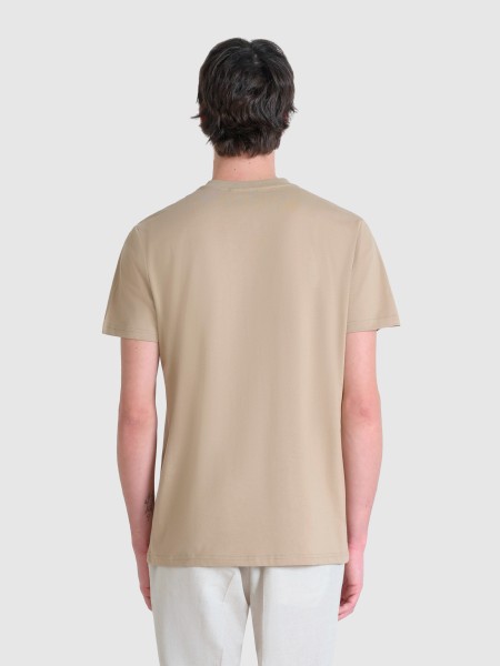 T-Shirt Homem Cotton Jersey Regular Antony Morato