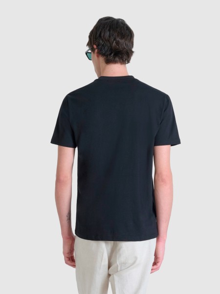 T-Shirt Homem Cotton Jersey Regular Antony Morato