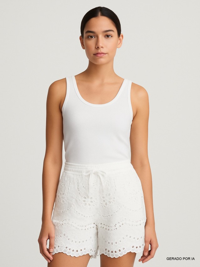 Pantalones Cortos Femenino Only