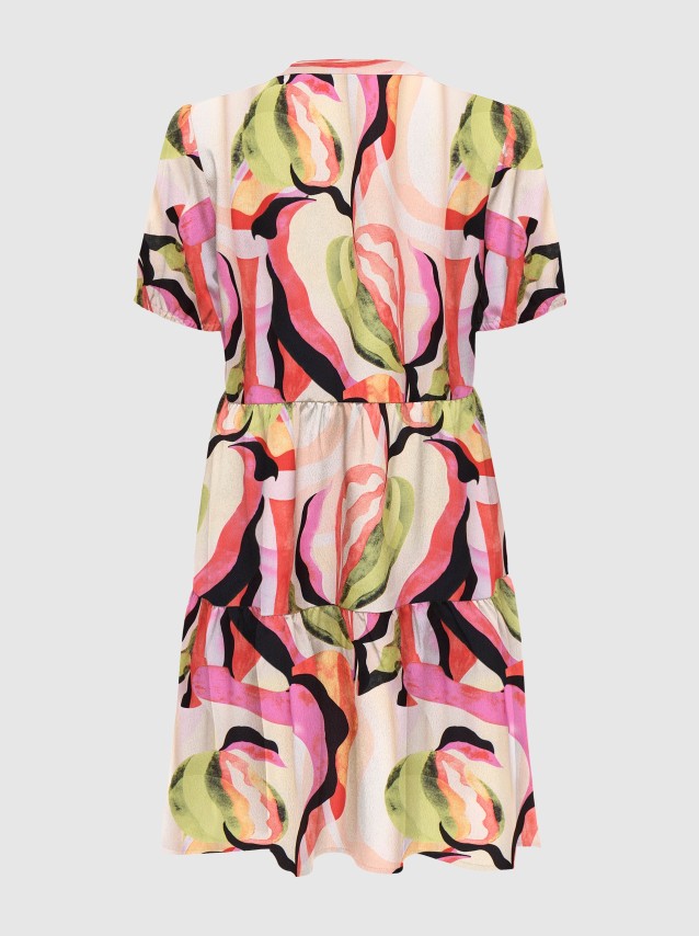 Vestidos Mulher Onlnova Thea Dress Aop Only