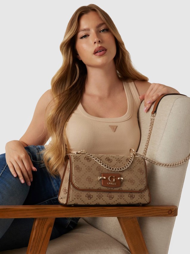 Bolso Bandolera Femenino Guess Acessórios