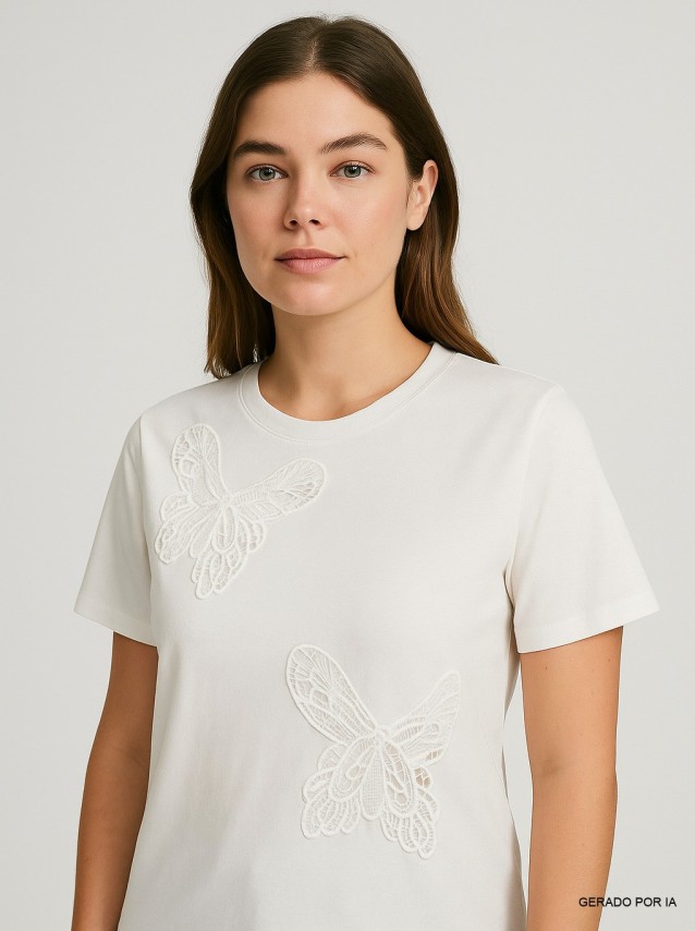 T-Shirt Mulher Fly Only