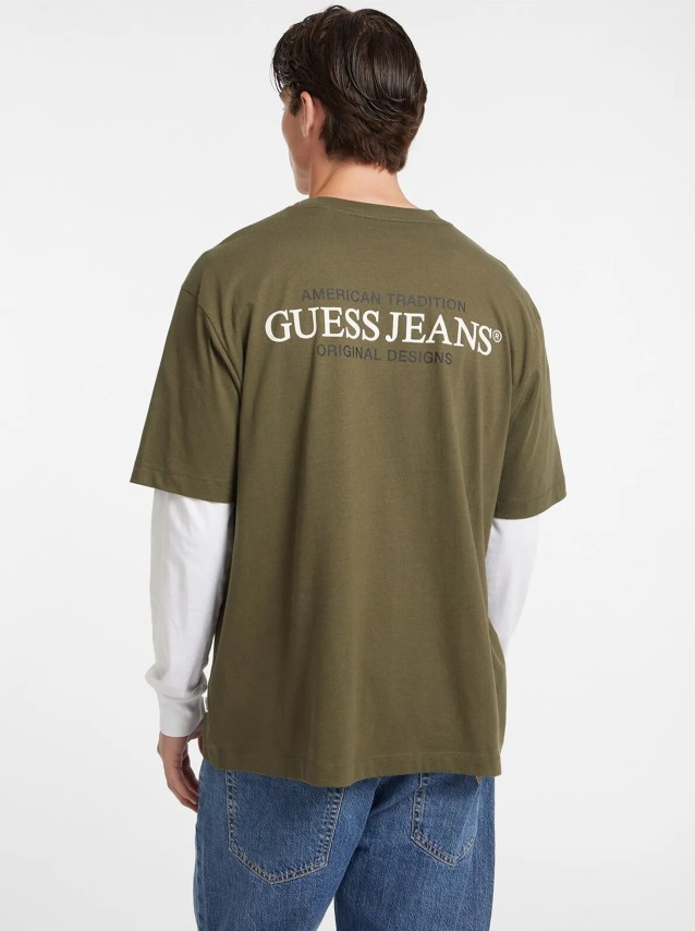 T-Shirt Male Guess Jeans
