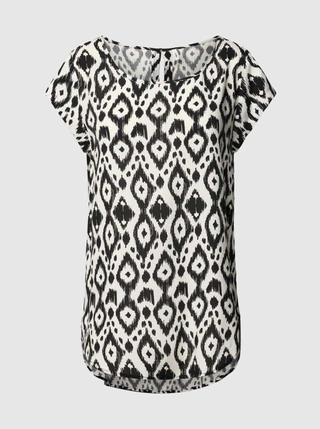 Blusa Mulher Onlnova Life Elite S/s Top Aop Only