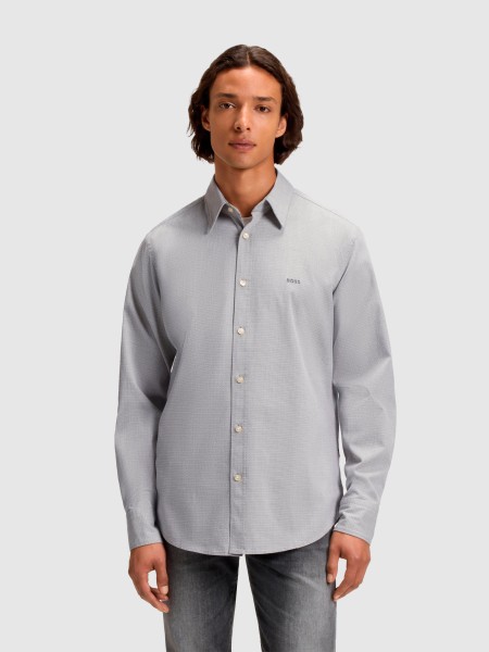 Camisas Homem Boss Orange