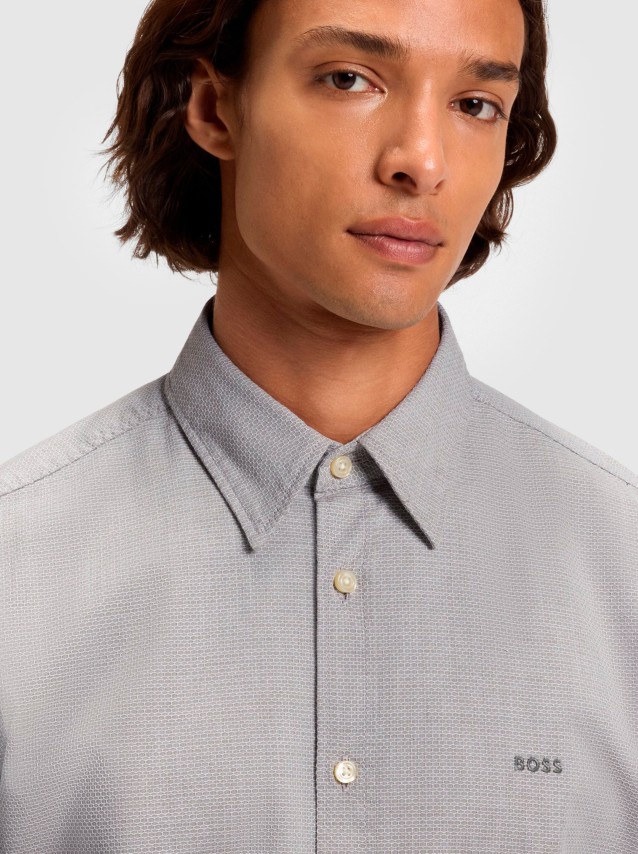 Camisas Homem Boss Orange