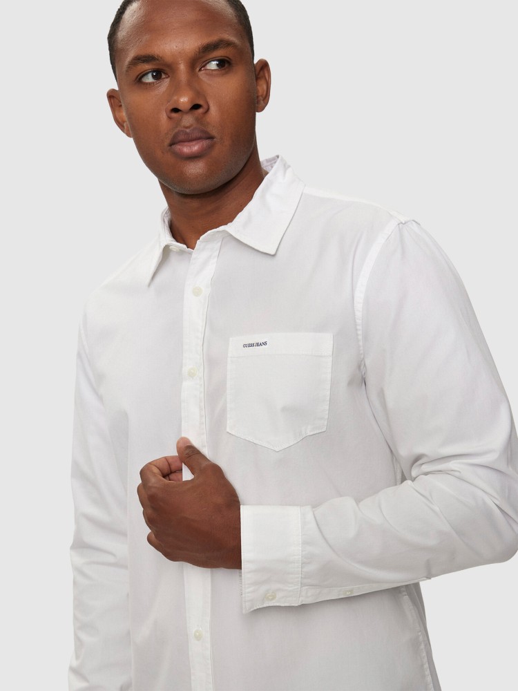 Chemise GUESS Pour Femme Taille 34 - Occasion Très Bon état, Coton Mélangé Rouge