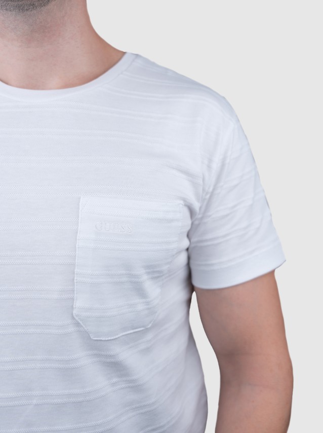T-Shirt Homem Pocket Guess