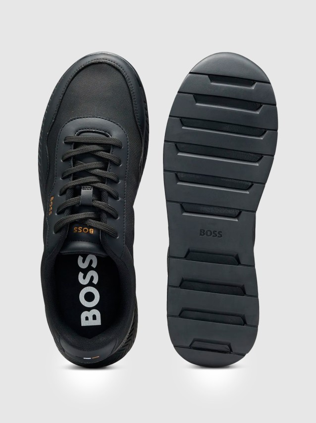 Baskets Masculin Boss Orange