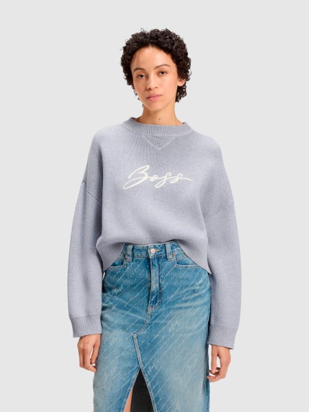 Camisola/sweater Mulher Boss Orange