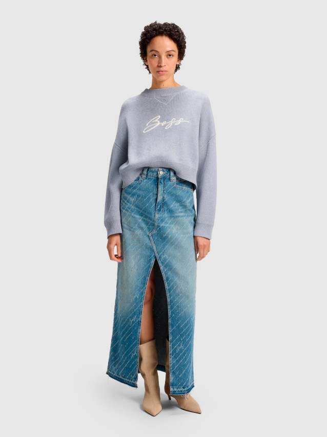 Jumper Fminin Boss Orange