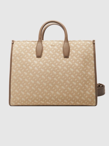 Tote Bags Mulher Boss Orange