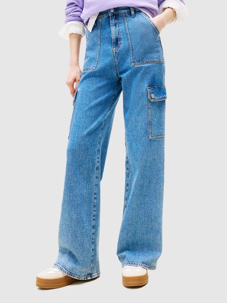 Trousers Female Tommy Jeans