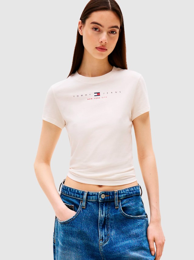 T-Shirt Fminin Tommy Jeans