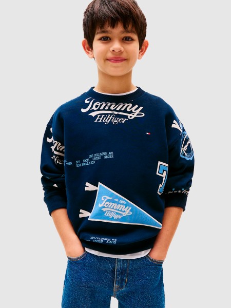 Pull-Over Masculin Tommy Hilfiger- Kids