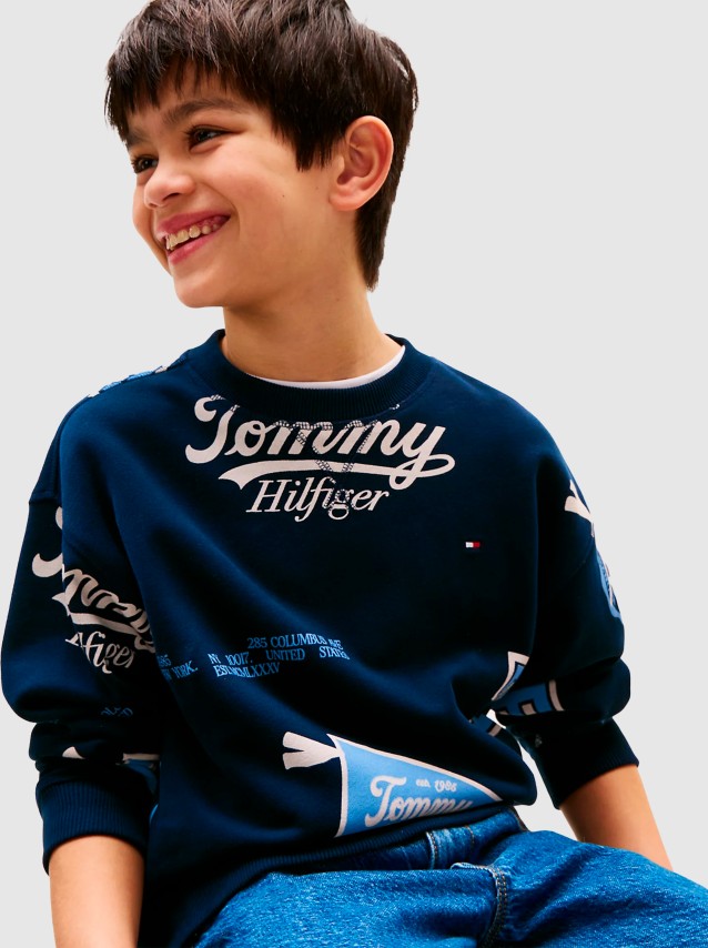 Pull-Over Masculin Tommy Hilfiger- Kids